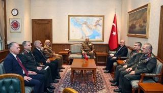 الاجتماع الأخير لرئيس الأركان الليبي قبل حادث تحطم طائرته