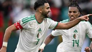 رياض محرز، نجم منتخب الجزائر