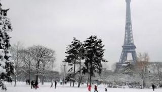 موجة برد تضرب فرنسا