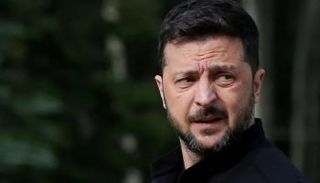 الرئيس الأوكراني فولوديمير زيلينسكي 