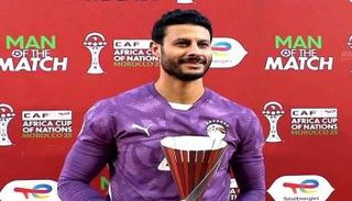 محمد الشناوي حارس مرمى منتخب مصر