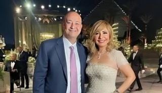 عمرو أديب ولميس الحديدي