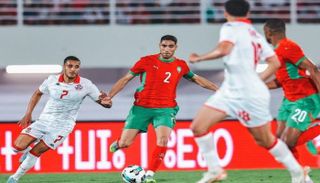 أشرف حكيمي نجم منتخب المغرب