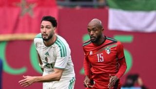 بن سبعيني مدافع منتخب الجزائر