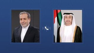 الشيخ عبدالله بن زايد آل نهيان ووزير خارجية إيران