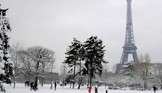 موجة برد قارس في فرنسا