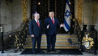 دونالد ترامب وبنيامين نتنياهو