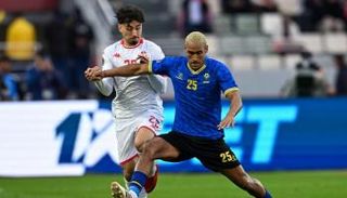 من مباراة تونس وتنزانيا