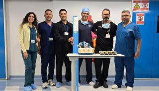 أول عملية قسطرة 