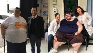 وفاة خوان بيدرو فرانكو أضخم رجل في العالم