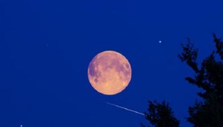 القمر العملاق سيسرق الأضواء من زخة الشهب القادمة