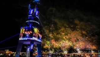 سماء الإمارات تستقبل 2026 بعروض خيالية