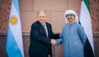 الشيخ عبدالله بن زايد آل نهيان وخيراردو فيرثين