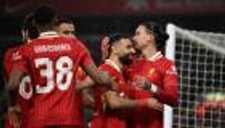 نهائي سلوت الأول.. ليفربول يسحق توتنهام ويبلغ نهائي كأس الرابطة