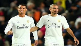 رونالدو وبيبي مع ريال مدريد