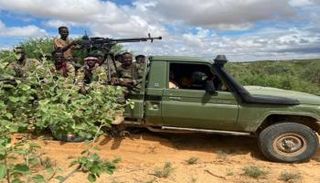 عناصر من الجيش الصومالي