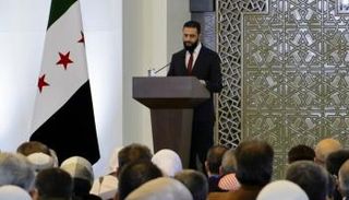 الرئيس السوري أحمد الشرع