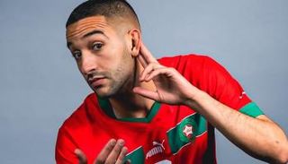 حكيم زياش نجم منتخب المغرب