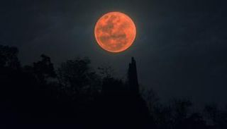 نصف الكرة الغربي يشاهد القمر الدموي ليلة الخميس