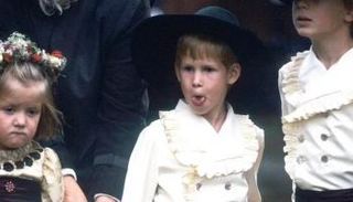 هاري في طفولته