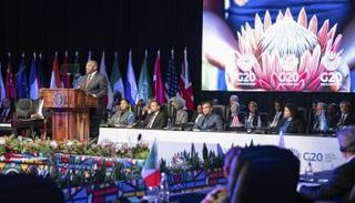 اجتماع لوزراء خارجية مجموعة العشرين في جوهانسبرغ