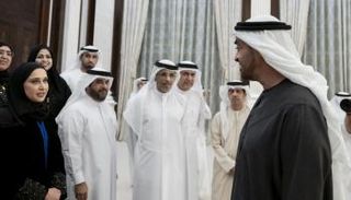 يخ محمد بن زايد آل نهيان في لقاء رمضاني