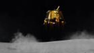 فيديو.. مركبة الهبوط القمرية "بلو جوست" تثير غبار القمر