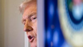 الرئيس الأمريكي دونالد ترامب