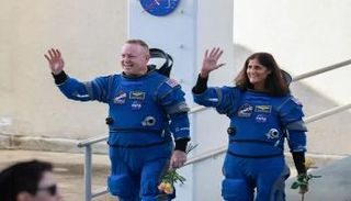 رائدا الفضاء الأمريكيان يعودان إلى الأرض غدا