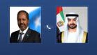 اتصال هاتفي بين محمد بن زايد ورئيس الصومال.. دعم وتضامن ضد الإرهاب