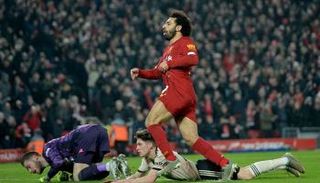 محمد صلاح ضد مانشستر يونايتد