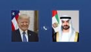 محمد بن زايد يبحث مع ترامب العلاقات الاستراتيجية وهدنة غزة