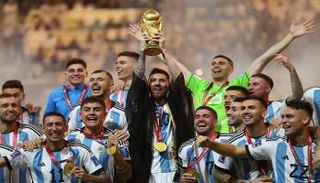 منتخب الأرجنتين حامل لقب كأس العالم