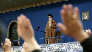 المرشد الأعلى لإيران علي خامنئي