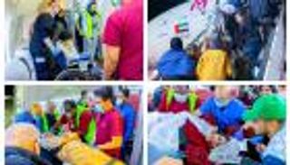 الإمارات تنفذ إجلاء طبيا عاجلا لـ188 مصابا من غزة برفقة عائلاتهم (صور)