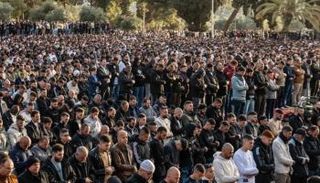 صلاة عيد الفطر في الأقصى 