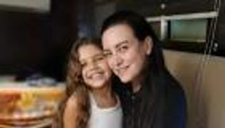 الطفلة تيا تخطف قلب ريهام عبد الغفور في كواليس «ظلم المصطبة»