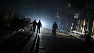 انقطاع الكهرباء في سوريا