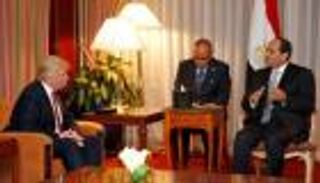 تفاصيل مكالمة ترامب والسيسي.. غزة والحوثي بالصدارة