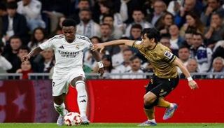 جانب من مباراة ريال مدريد وريال سوسيداد