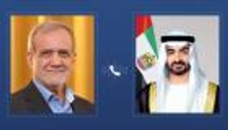 محمد بن زايد والرئيس الإيراني يبحثان هاتفيا علاقات التعاون المشترك
