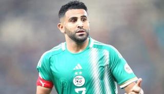 رياض محرز نجم منتخب الجزائر
