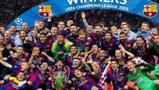 برشلونة بطل دوري أبطال أوروبا 2015