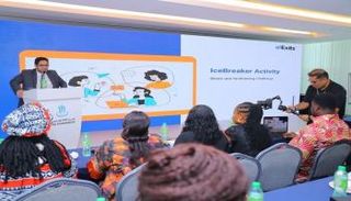 جانب من ورش العمل التمهيدية لقمة «AIM» للاستثمار