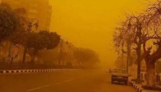 عاصفة ترابية تهدد مصر