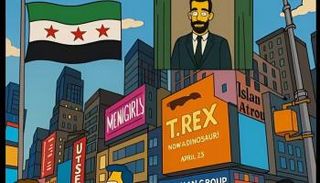 ظهور أحمد الشرع في عائلة سيمبسون