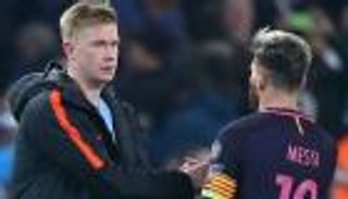 عائق قانوني يُهدد الصفقة.. هل يلعب دي بروين مع ميسي؟
