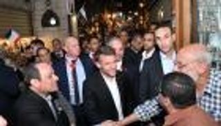 باللغة العربية.. ماذا قال ماكرون عن جولة «خان الخليلي» في مصر؟