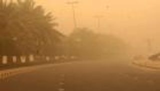 رياح مثيرة للأتربة تضرب مصر