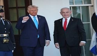 دونالد ترامب وبنيامين نتنياهو